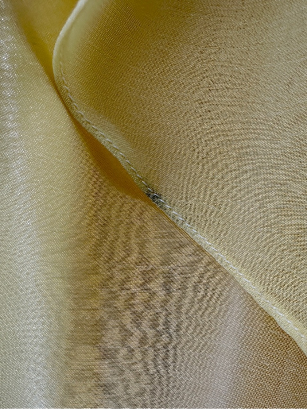 Elegant Yellow Prom Dress Beaded Halter Spaghetti Strap Size 14 - Picture 12 of 12